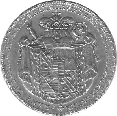 Altdeutschland Bamberg  Franz Ludwig Erthal 1795 