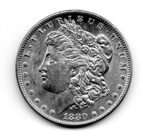 American Silber Morgan Dollar USA historische Silbermünze