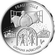 20 Euro Silber Gedenkmünze PP 2021 Frau Holle