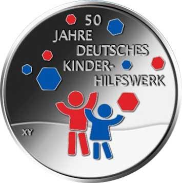 20 Euro Silber Gedenkmünze PP 2022 Deutsches Kinderhilfswerk