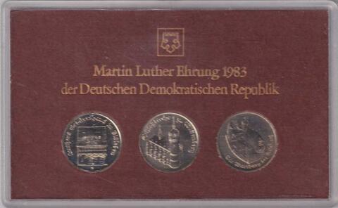DDR Martin Luther Ehrung 1983 im Folder