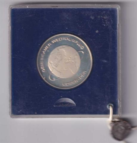 DDR 10 Mark 1978 Erster Gemeinsamer Weltraumflug DDR UDSSR PP