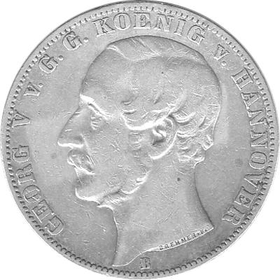 Altdeutschland Hannover Vereinstaler 1861