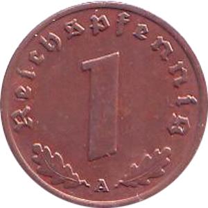 Jäger 361 Deutsches Reich 1 Pfennig