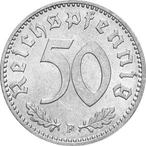 Jäger 372 Deutsches Reich 50 Pfennig