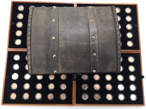 Kruegerrand 100x 1/10 Unze Schatzkiste