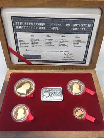 Kruegerrand Proof Set 1997