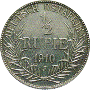 Ostafrika 1/2 Rupie
