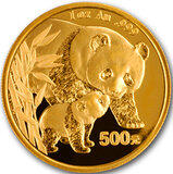 China Panda 1/4 Unze 2004 Goldpanda 100 Yuan