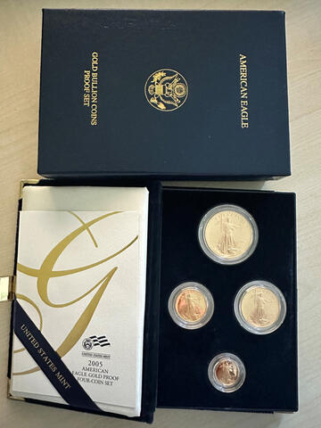 American Eagle Gold Proof Prestige Set 2005