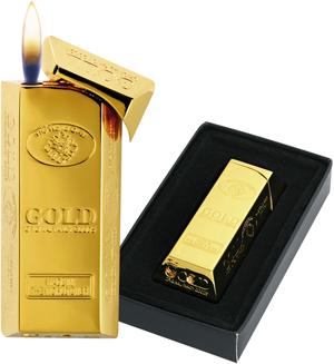 Goldbarren Feuezeug