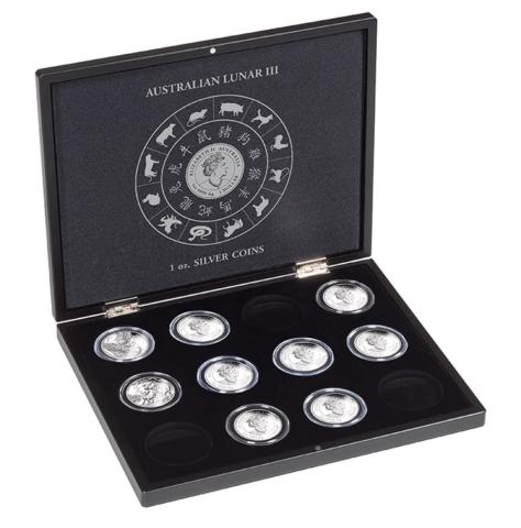 Münzkassette für Lunar III Silbermünzen