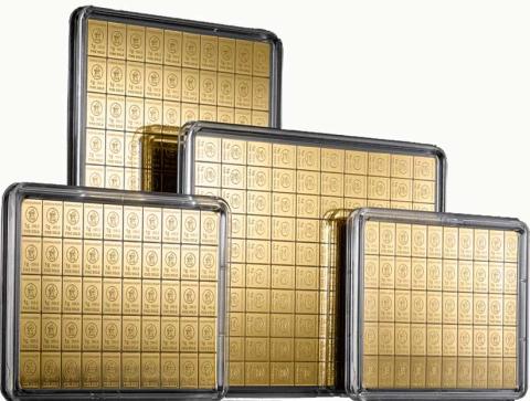 Goldbarren 50x1 Gramm Combibarren Nachhaltig & Fair