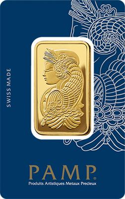 Goldbarren 1 Unze Pamp
