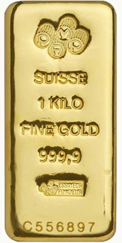 Pamp Swiss Goldbarren 1000 Gramm