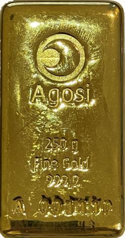 Goldbarren 250 Gramm Agosi