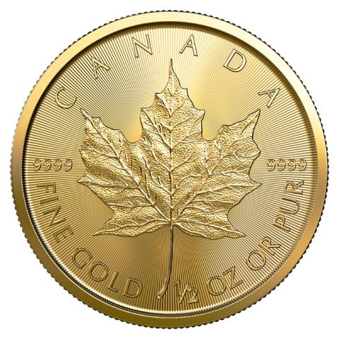 Maple Leaf Gold 1/2 Unze