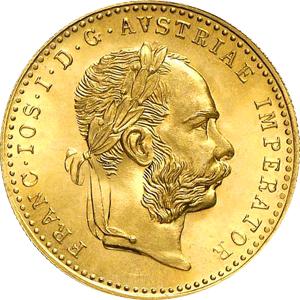 1 Dukat Österreich Kaiser Franz Joseph Golddukat 1915