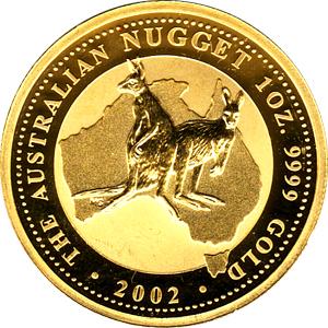 Känguru 1 Unze 2002