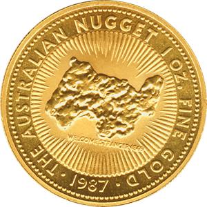 Känguru 1 Unze 1987