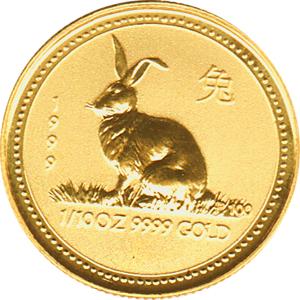 Lunar I Hase 1/10 Unze 1999