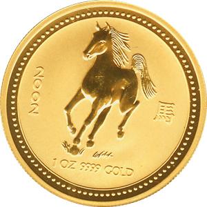 Lunar I Pferd 10 Unzen 2002
