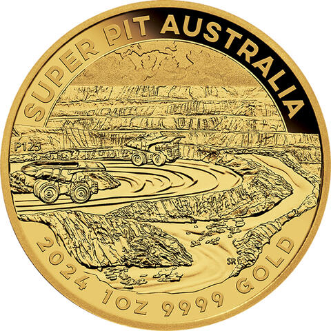 Australien Super Pit 1 Unze 2024