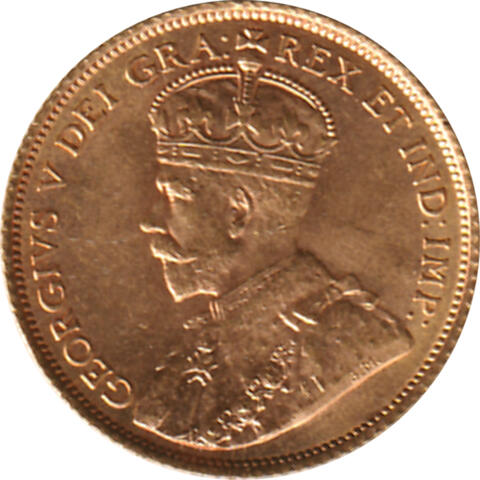 1 Pfund Sovereign George Krönung Canada