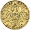20 Mark Kaiserreich Anhalt 1875 Friedrich I Jaeger 181