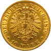 10 Mark Kaiserreich Baden 1875-1888 Friedrich I Jaeger 186