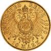 10 Mark Kaiserreich Baden 1890-1901 Friedrich I Jaeger 188