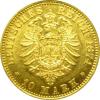 10 Mark Kaiserreich Hamburg 1874 Stadtwappen Jaeger 207