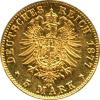5 Mark Kaiserreich Hessen 1877 Ludwig Jaeger 215