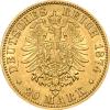 20 Mark Kaiserreich 1874-1888 Preussen Wilhelm I Jaeger 246