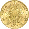 20 Mark Kaiserreich 1872 Sachsen Iohann Jaeger 258