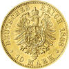 10 Mark Kaiserreich 1874-1888 Sachsen Albert Jaeger 261