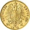 20 Mark Kaiserreich 1872 Sachsen Meiningen Georg Jaeger 275
