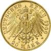 20 Mark Kaiserreich 1900-1905 Sachsen Meiningen Georg Jaeger 279