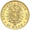 10 Mark Kaiserreich Bayern 1888 Otto Jaeger 198
