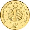 20 Euro Goldmünze Deutscher Wald Kastanie 2014 mit Zertifikat