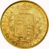 1 Pfund Victoria Young Head shield back