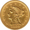 American Liberty Head 2,5 Dollar