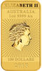 Dragon Rectangle Goldbarren 2018