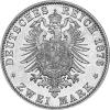 Jaeger 61 Hamburg 2 Mark Wappen 1876-1888