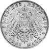Jaeger 82 Lübeck 3 Mark großes Wappen 1908-1914