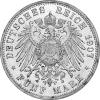 Jaeger 83 Lübeck 5 Mark großes Wappen 1904-1913