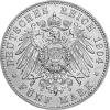 Jaeger 87 Mecklenburg Schwerin 5 Mark Hochzeit 1904