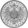Jaeger 117 Reuss Linie Greiz 2 Mark Regierungsjubiläum 1892