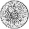 Jaeger 139 Sachsen 5 Mark Universität Leipzig 1909