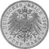 Jaeger 148 Sachsen Coburg Gotha 5 Mark Carl Eduard 1907